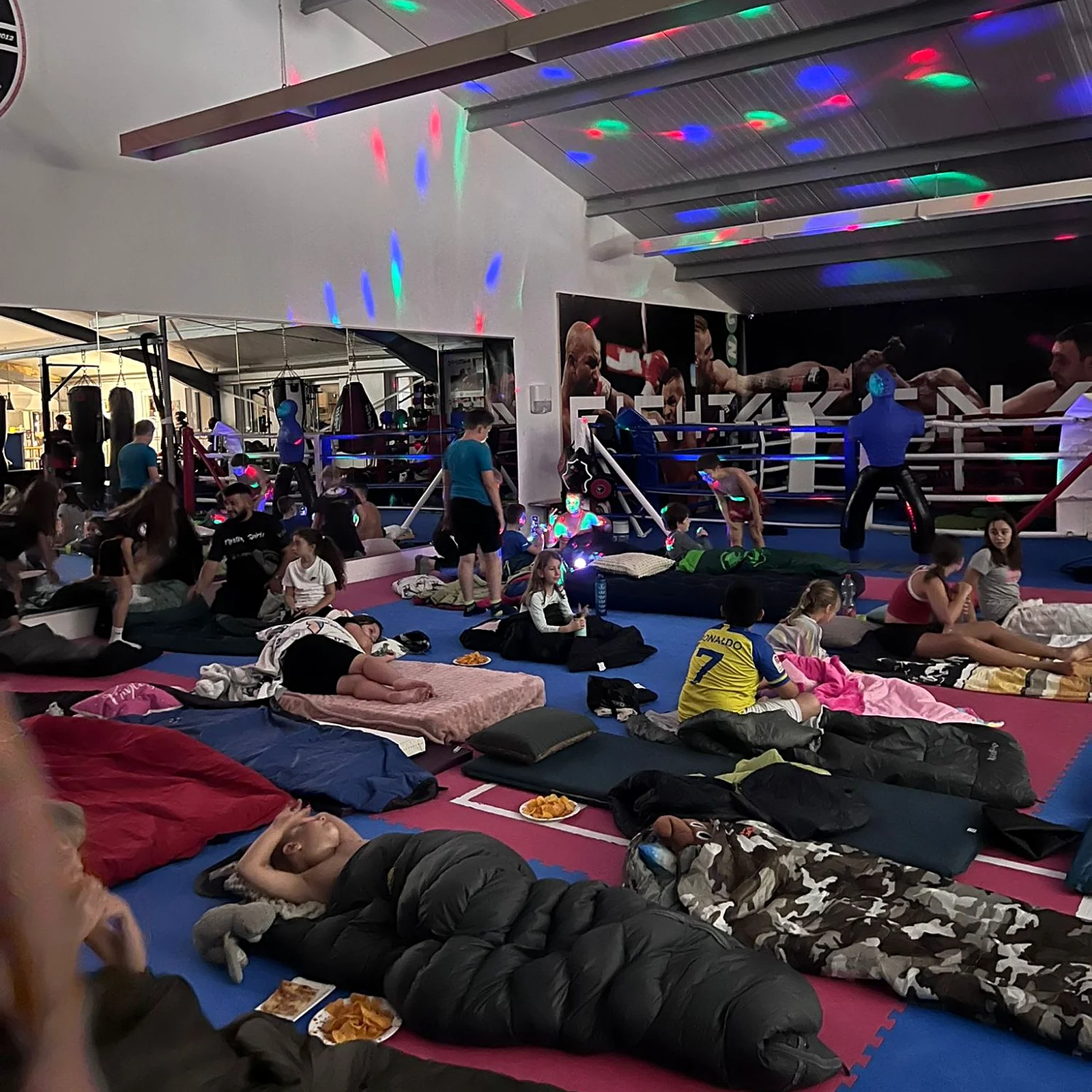 Ninja Night Übernachtung bei Fighting Spirit Neckarbischofsheim